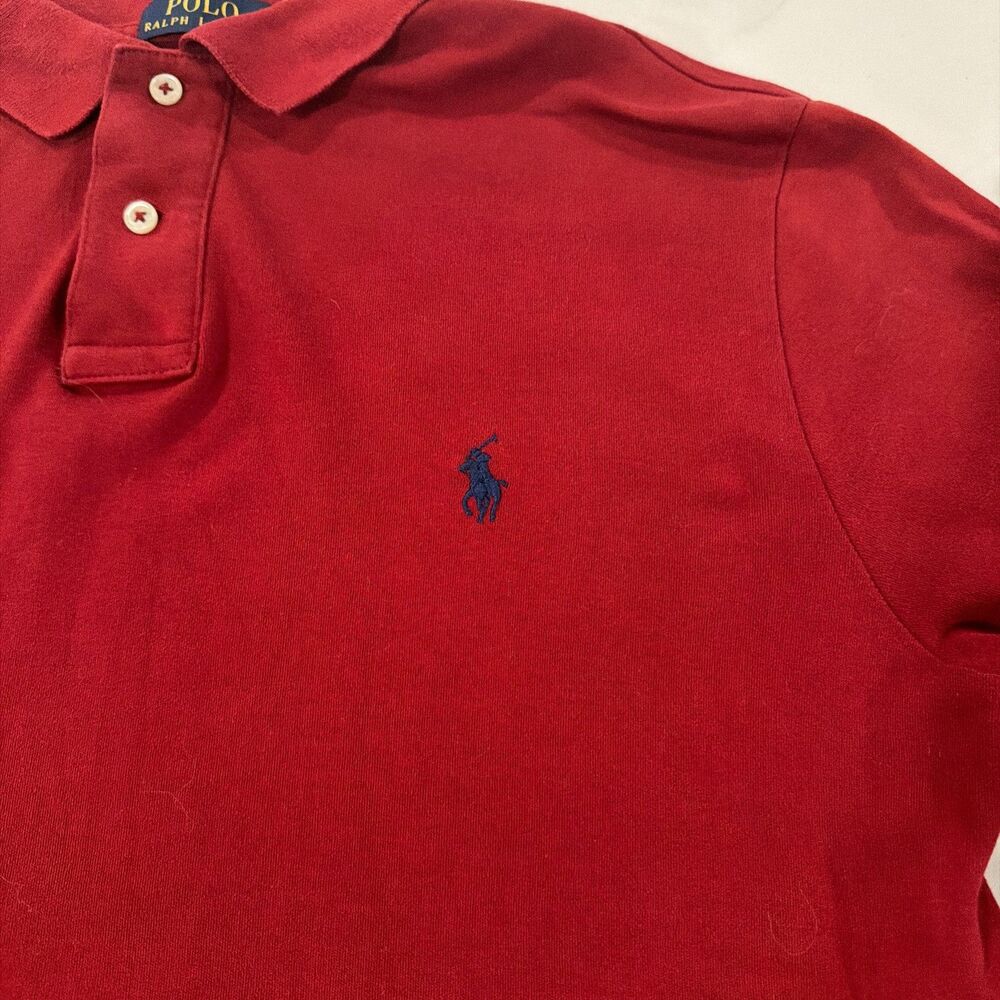 Polo Ralph Lauren L/S Polo Custom Fit L Americana Quiet Luxury Golf Preppy - Picture 2 of 7